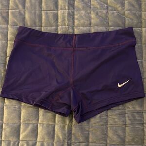 Nike Women's Purple Performance Game Shorts